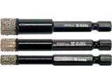 3 db-os YATO YT-60409 gyémántfúró készlet kerámiához 