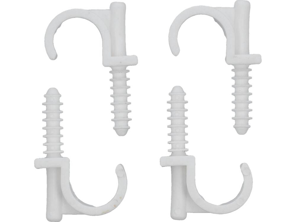 4 db-os VOREL 54853 egyszerű bilincskészlet gyorsrögzítéssel, 22 mm-es csövekhez 
