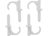 4 db-os VOREL 54853 egyszerű bilincskészlet gyorsrögzítéssel, 22 mm-es csövekhez 