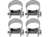 SET 4 CLEME VOREL 73784 ZINCATE CU SURUB, 16-18/9MM