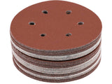 SET 50 DISCURI YATO YT-834585 ABRAZIVE VELCRO, 150MM, 6 GAURI, P120