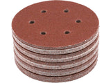 SET 50 DISCURI YATO YT-834581 ABRAZIVE VELCRO, 150MM, 6 GAURI, P40