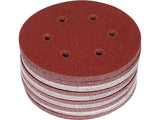 SET 50 DISCURI YATO YT-834582 ABRAZIVE VELCRO, 150MM, 6 GAURI, P60