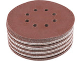 SET 50 DISCURI YATO YT-834594 ABRAZIVE VELCRO, 150MM, 8 GAURI, P100