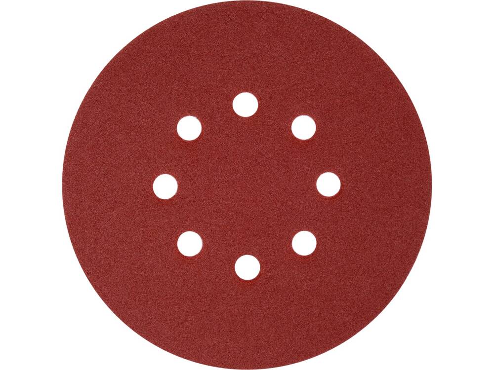 SET 50 DISCURI YATO YT-834597 ABRAZIVE VELCRO, 150MM, 8 GAURI, P180