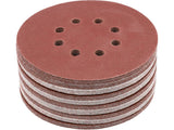 SET 50 DISCURI YATO YT-834593 ABRAZIVE VELCRO, 150MM, 8 GAURI, P80