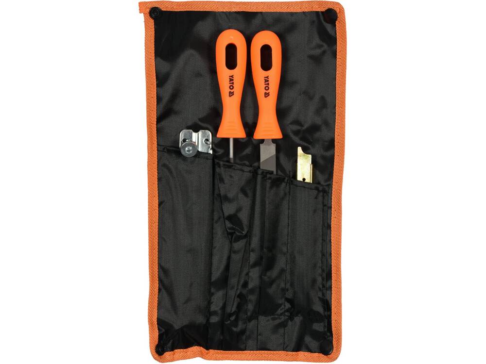 SET ASCUTIT LANT YATO YT-85040 DRUJBA 4.0MM, 4 PIESE