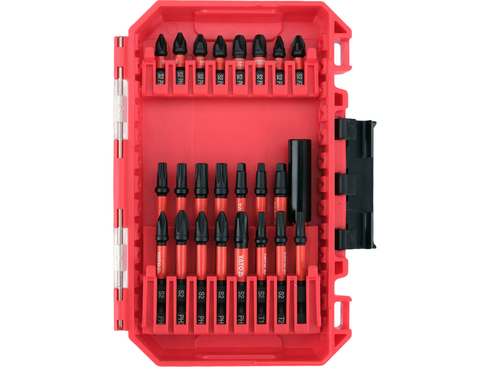 Set biti de impact YATO YT-78075, 24 buc. - imagine 2