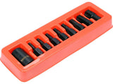 SET BITI DE YATO YT-10664 IMPACT TORX, CU ADAPTOR 1/2, 9 PIESE