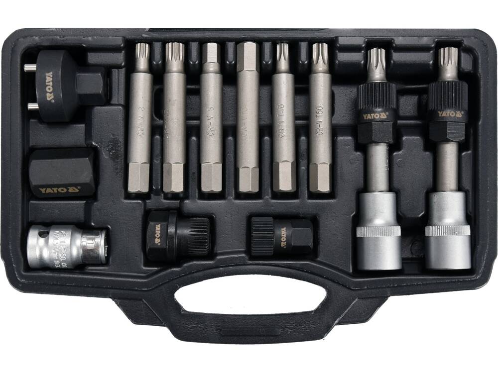 SET BITI PENTRU YATO YT-0421 ALTERNATOR, 13 BUC, CRV, 1/2