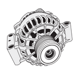 SET BITI PENTRU YATO YT-0421 ALTERNATOR, 13 BUC, CRV, 1/2