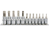 YATO TORX bitkészlet YT-04332 hornyolt 12 darabos 