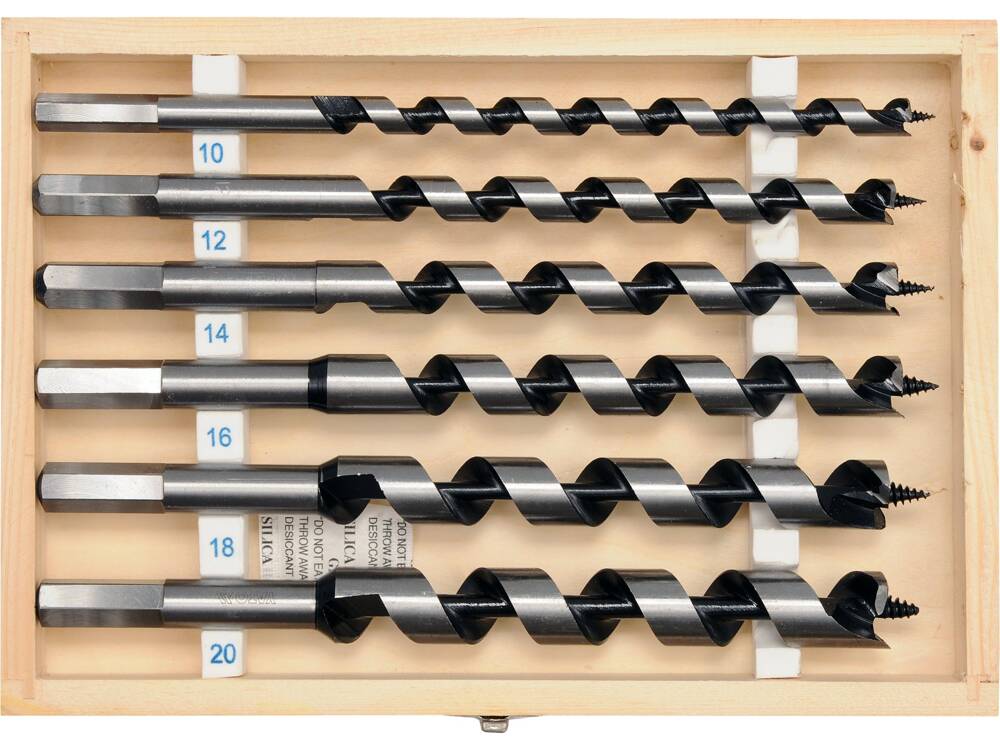 SET BURGHIE LEMN YATO YT-3298 10-20MM, 6 BUC