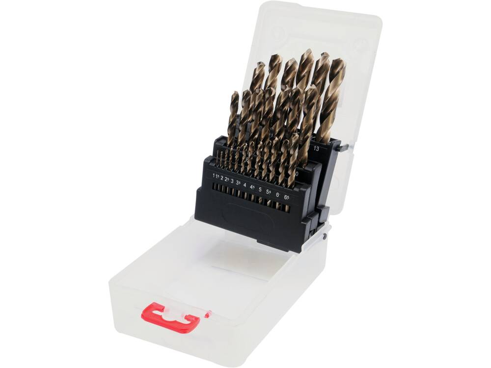SET BURGHIE METAL YATO YT-41605 1-13MM, COBALT, 25 BUC