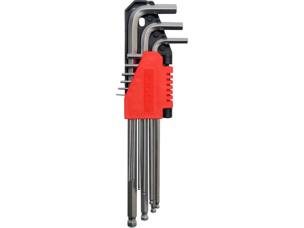 YATO imbuszkulcs készlet YT-0506 9 darabos 1,5-10 mm CR-V 