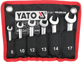 Set chei inelare cu clichet 6 buc. YATO YT-16977