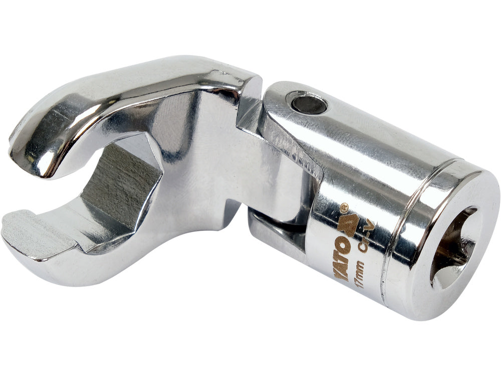 SET CHEI INELARE YATO YT-38550 SEMI-DESCHISE CU ADAPTOR 3/8, 12 PIESE