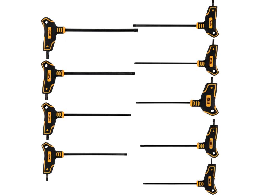 TORX KULCSKÉSZLET VOREL 56639 NYELLEL, 9 DARABOS 
