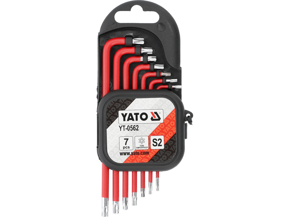 TORX KULCSKÉSZLET, YATO YT-0562 S2, 7 DB-OS 