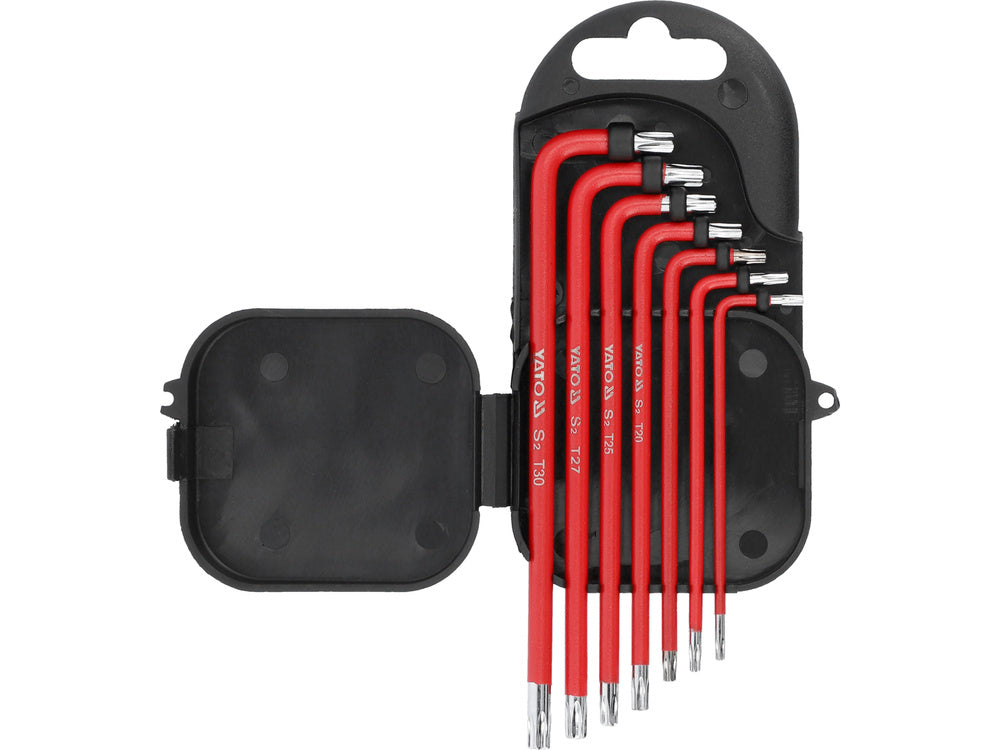 TORX KULCSKÉSZLET, YATO YT-0562 S2, 7 DB-OS 