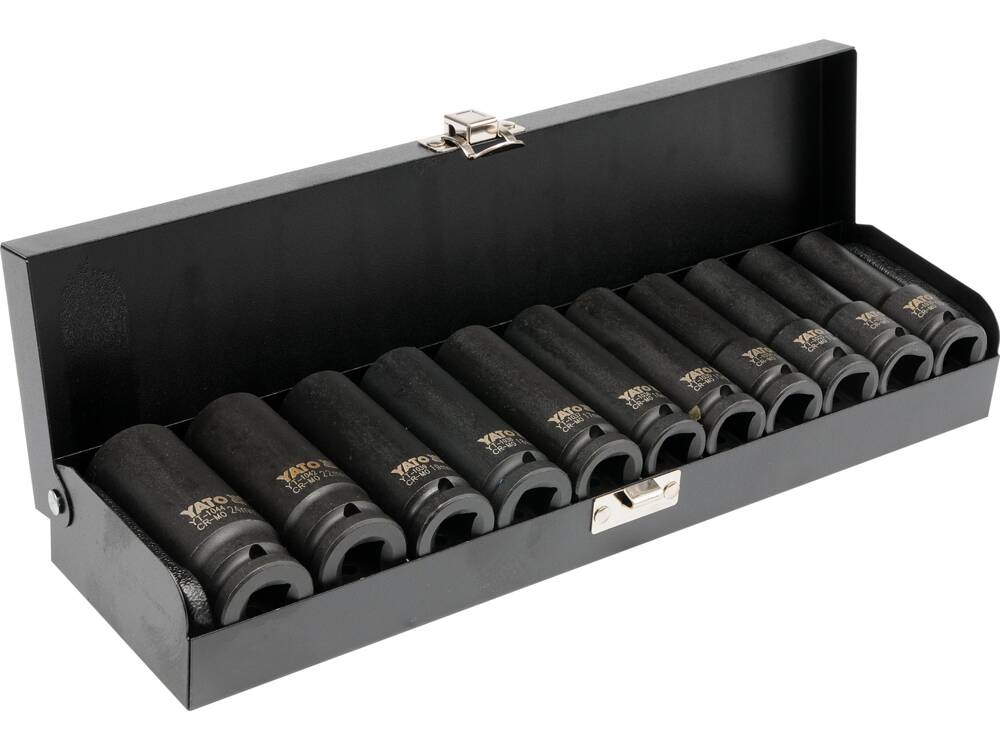 SET CHEI TUBULARE YATO YT-1054 ADANCI DE IMPACT, 11 BUC