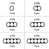 SET CONECTORI RAPIZI YATO YT-06869 AUTO, 424 BUC