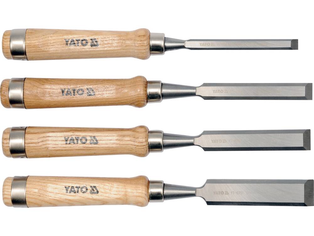 Vésőkészlet 10, 16, 20, 25 mm, YATO YT-6260 4 darabos 