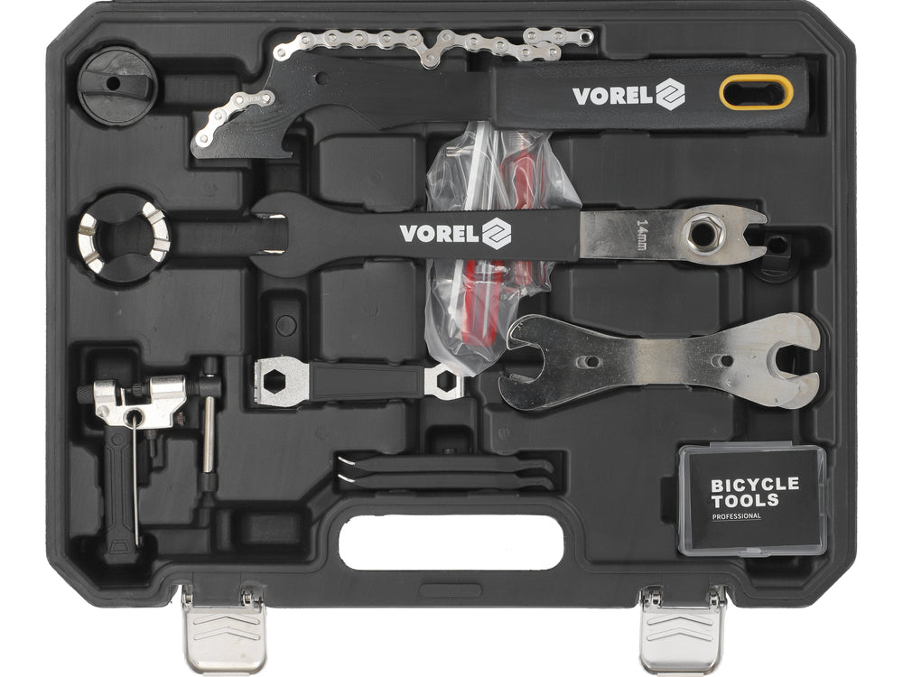 SET DE SCULE PENTRU BICICLETA, 30 PIESE Vorel 58770