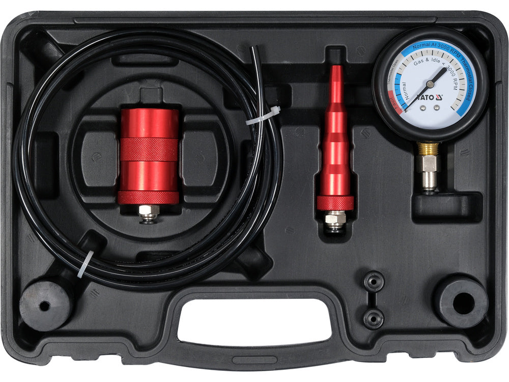 YATO YT-73065 HŰTŐRENDSZER ÉS VÍZSZIVATTYÚ DIAGNOSZTIKAI KÉSZLET 