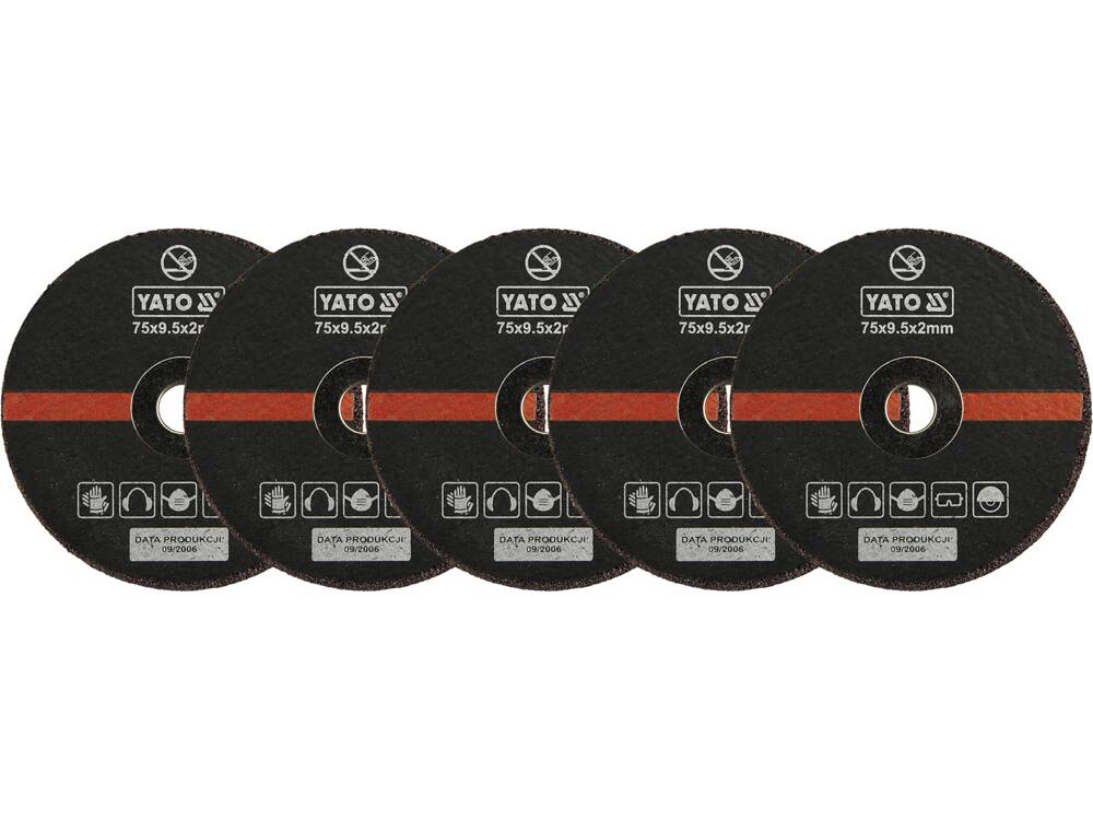 YATO YT-0994 FÉMVÁGÓ KORONG KÉSZLET, 75MM 