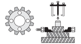 SET EXTRACTOARE RULMENTI, YATO YT-06412 14 BUC