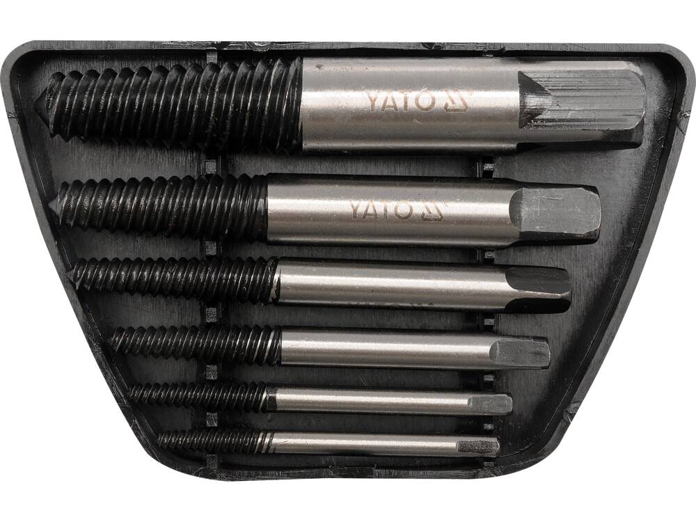 YATO YT-0590 TÖRÖTT CSAVAR KIHAJTÓ KÉSZLET, 6 RÉSZES 