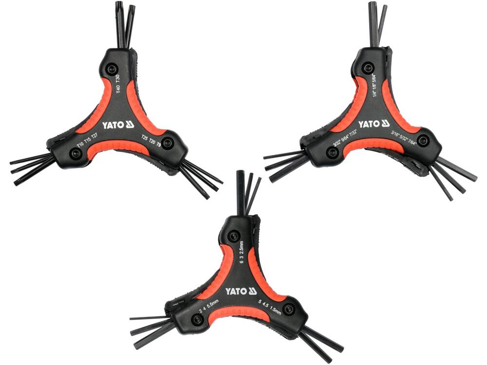 ALLEN AND YATO YT-05644 TORX KÉSZLET, 26 RÉSZES 