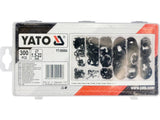 YATO YT-06884 E TÍPUSÚ 300 DB-OS RÖGZÍTŐGYŰRŰ KÉSZLET 
