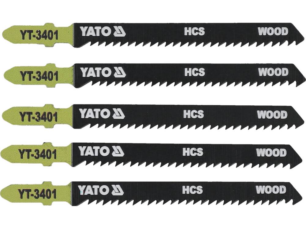 PENGEKÉSZLET YATO YT-3401 SZÚRÓFŰRÉSZHEZ, 5 DB, 10 TPI 