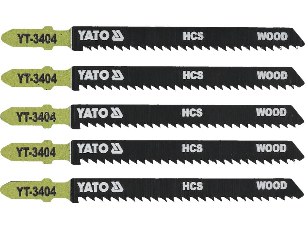 PENGEKÉSZLET YATO YT-3404 SZÚRÓFŰRÉSZHEZ, 5 DB, 10 TPI 