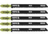 PENGEKÉSZLET YATO YT-3404 SZÚRÓFŰRÉSZHEZ, 5 DB, 10 TPI 