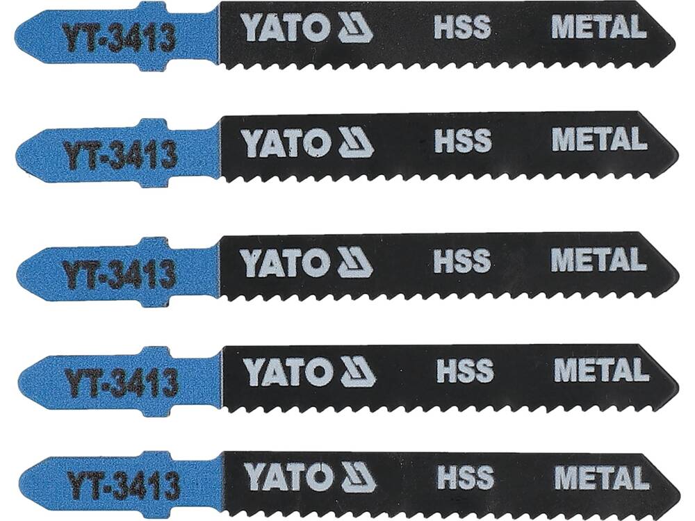 PENGEKÉSZLET YATO YT-3413 SZÚRÓFŰRÉSZHEZ, 5 DB, 12 TPI 