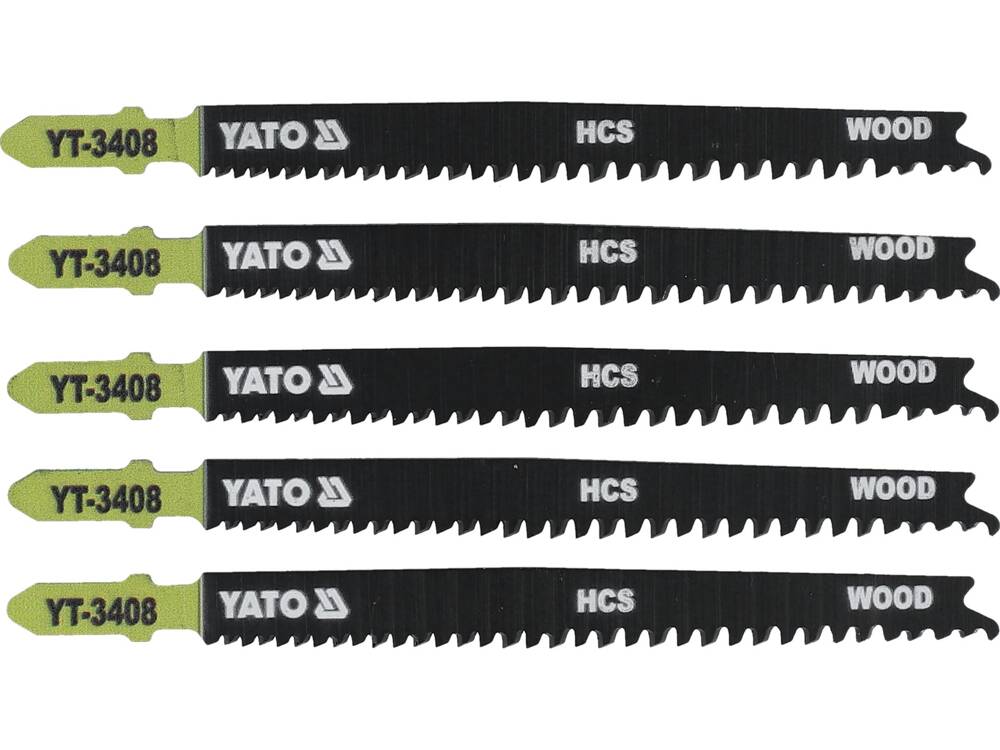 PENGEKÉSZLET YATO YT-3408 SZÚRÓFŰRÉSZHEZ, 5 DB, 13-8 TPI 