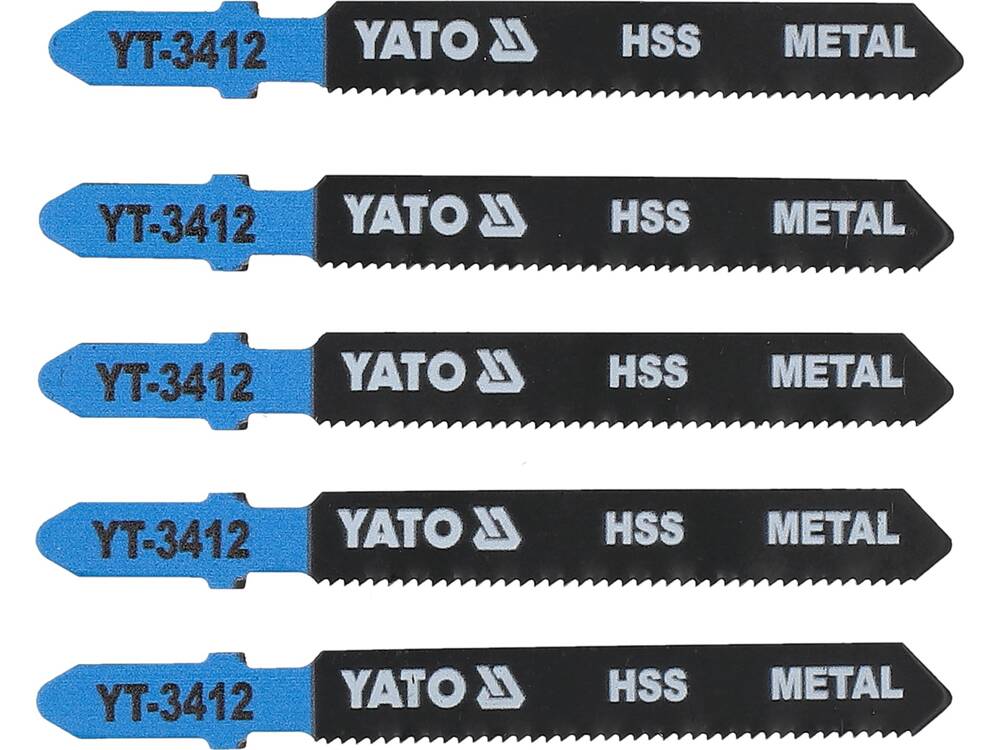 PÉGSZETT YATO YT-3412 szúrófűrészhez, 5 DB, 21TPI 