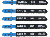 PÉGSZETT YATO YT-3412 szúrófűrészhez, 5 DB, 21TPI 