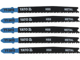 PENGEKÉSZLET YATO YT-3415 SZÚRÓFŰRÉSZHEZ, 5 DB, 24-10 TPI 