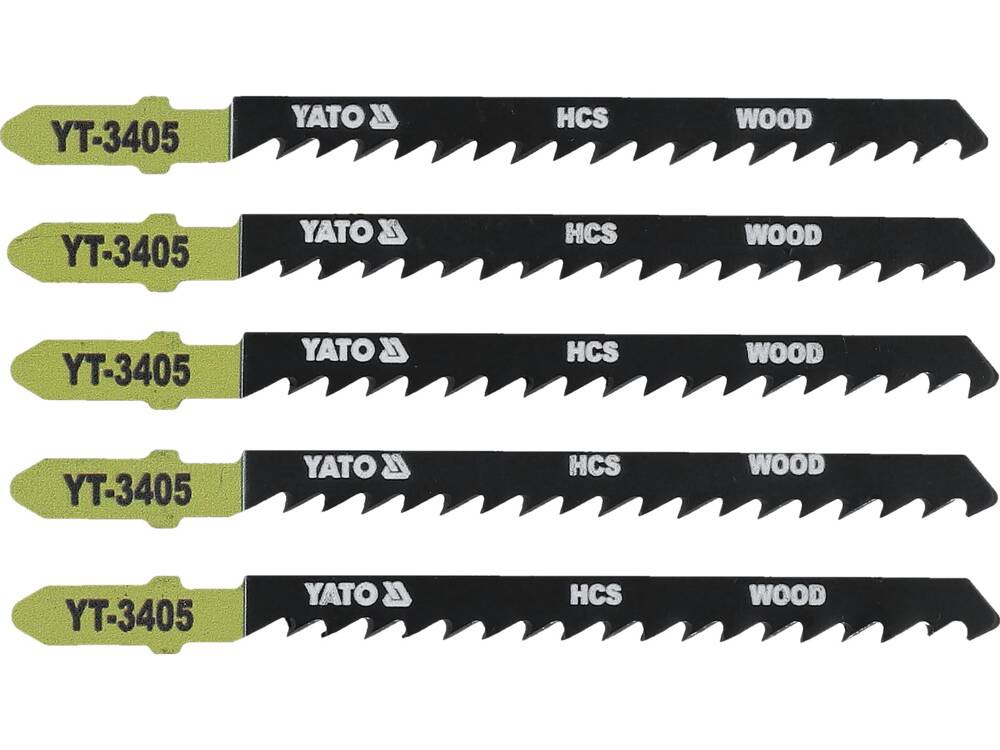 PENGEKÉSZLET YATO YT-3405 SZÚRÓFŰRÉSZHEZ, 5 DB, 6 TPI 