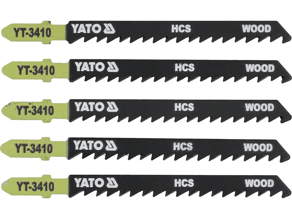 PENGEKÉSZLET YATO YT-3410 SZÚRÓFŰRÉSZHEZ, 5 DB, 6 TPI 