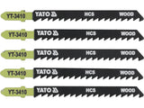 PENGEKÉSZLET YATO YT-3410 SZÚRÓFŰRÉSZHEZ, 5 DB, 6 TPI 