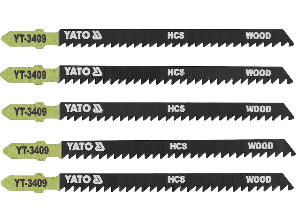 PENGEKÉSZLET YATO YT-3409 SZÚRÓFŰRÉSZHEZ, 5 DB, 8 TPI 