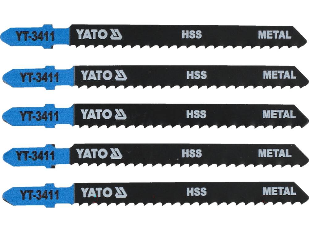 PENGEKÉSZLET YATO YT-3411 SZÚRÓFŰRÉSZHEZ, 5 DB, 8 TPI 