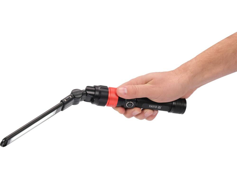 YATO YT-08521 MŰHELYLÁMPA KÉSZLET, 3 AZ 1-BEN, 380LM, LI-ION 3.7V 2200MAH, IP54 