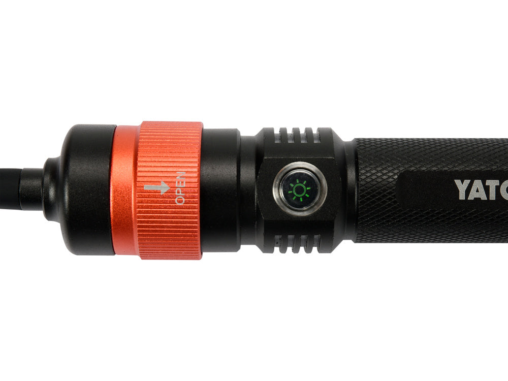 YATO YT-08521 MŰHELYLÁMPA KÉSZLET, 3 AZ 1-BEN, 380LM, LI-ION 3.7V 2200MAH, IP54 