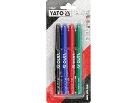 Set marker tehnic 4 buc. YATO YT-69304 - imagine 4